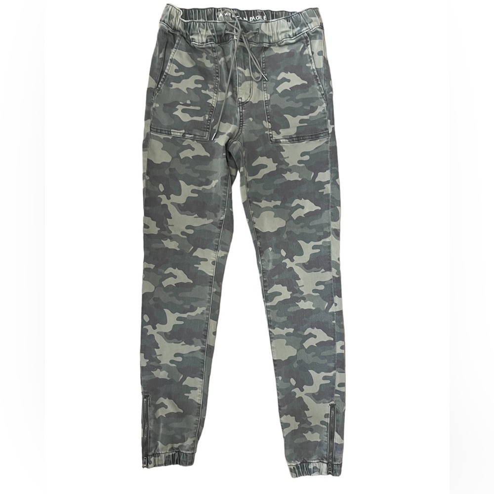 American Eagle Next Level Stretch, Jegging, Size 4 Regular, Camo
